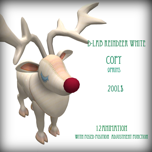 d-lab Reindeer white(copy)-ve