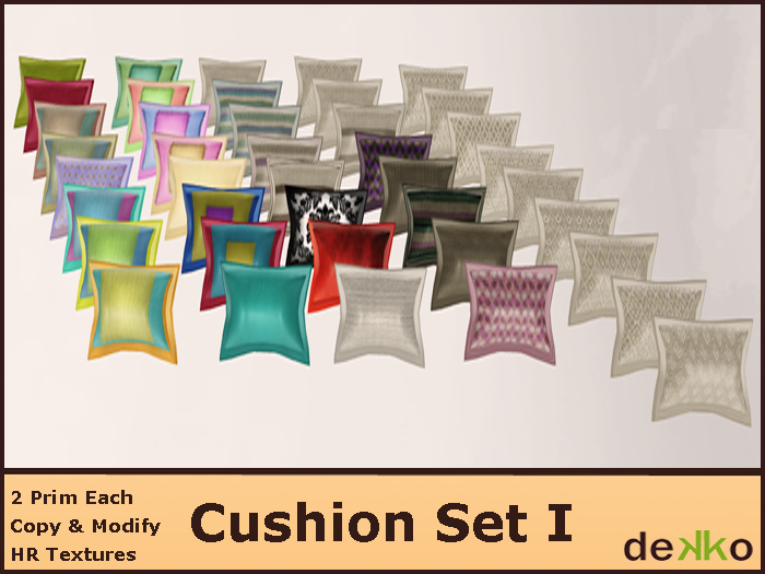 dekko - Zen Cushion  Set I