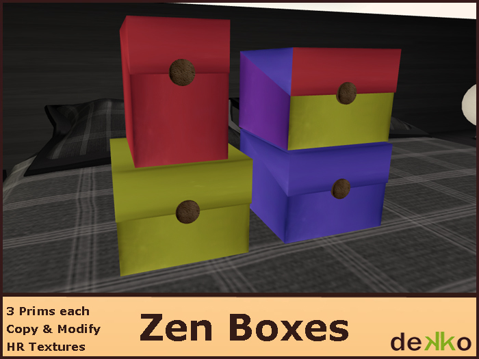 dekko - Zen Decorative Boxes