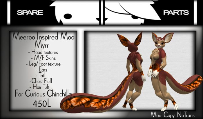 Meeroo inspired Myrr mod *Limited Edition*
