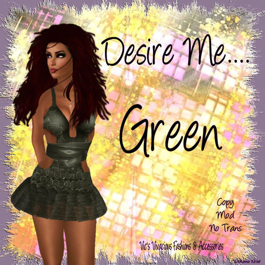 Desire Me-Green-Boxed