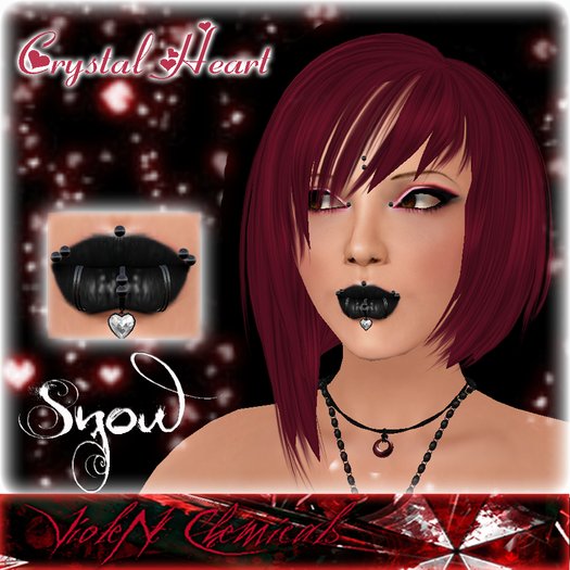 .::V::. Crystal Heart  (Snow) 