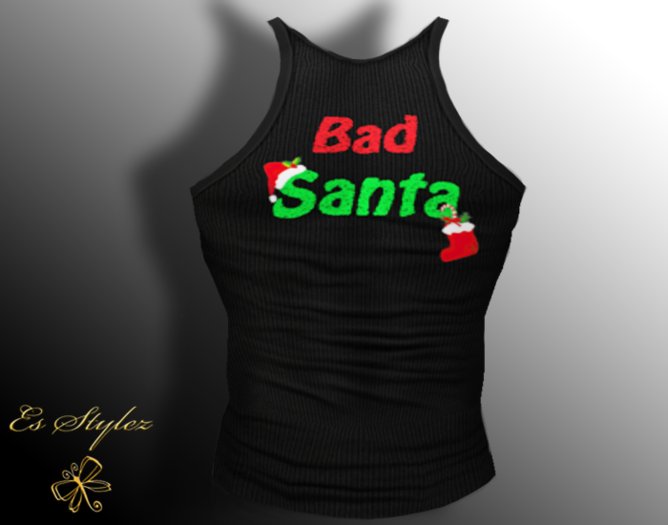 ~*Es Stylez*~ Bad Santa Tank Top