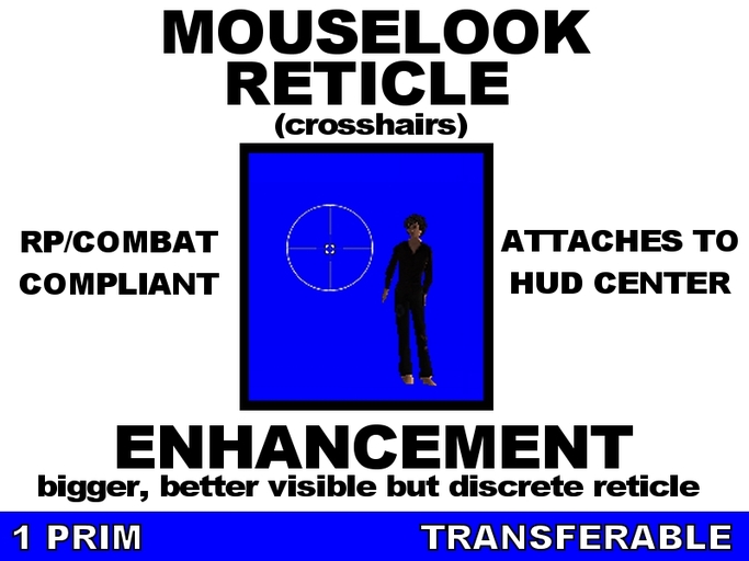 SL RETICLE ENHANCEMENT -RP/Combat Legal Crosshairs-
