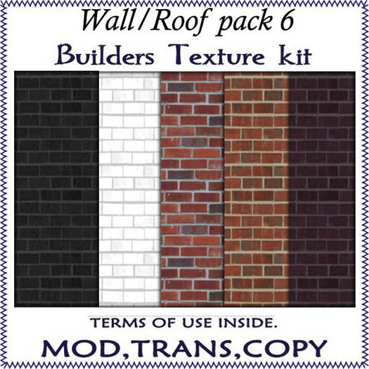 ROOF WALL SEAMLESS TEXTURES- texture pack for builders / clothes designers 6
