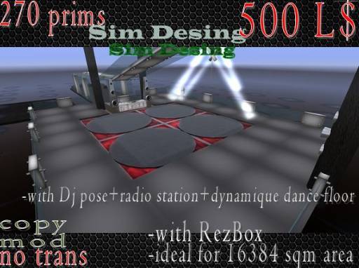 High Clas$s Dance Area -Sim D€$ign