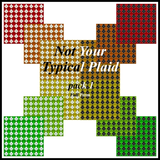 Eternal Creativity ~ Not Typical Plaid pack 1