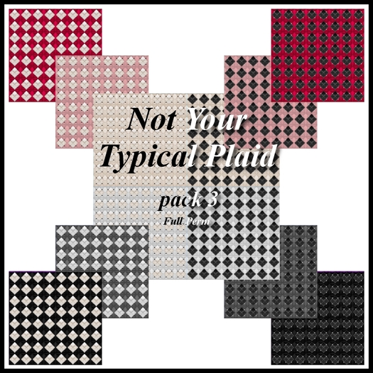 Eternal Creativity ~ Not Typical Plaid pack 3