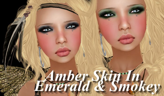{RG} Mean Girls Amber Skin in Emerald & Smokey