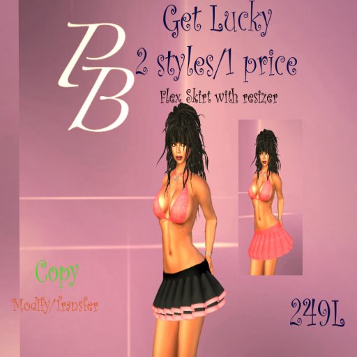 (PB)Get Lucky (pink)