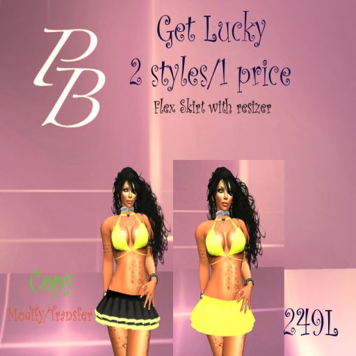 (PB)Get Lucky (yellow)