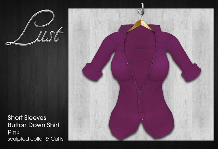 Lust - Button Down Shirt Pink