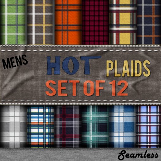 Mens Hot Plaids