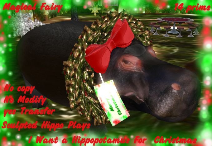 singing hippo