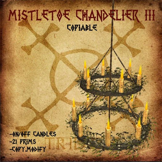 Mistletoe Chandelier III
