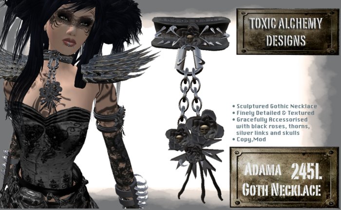 :::TAD::: Adama Goth Necklace
