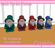 Cupids 5 Amish Garden Gnomes [Boxed]