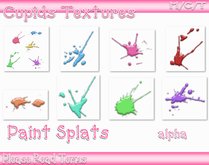 8 PAINT SPLATS Textures