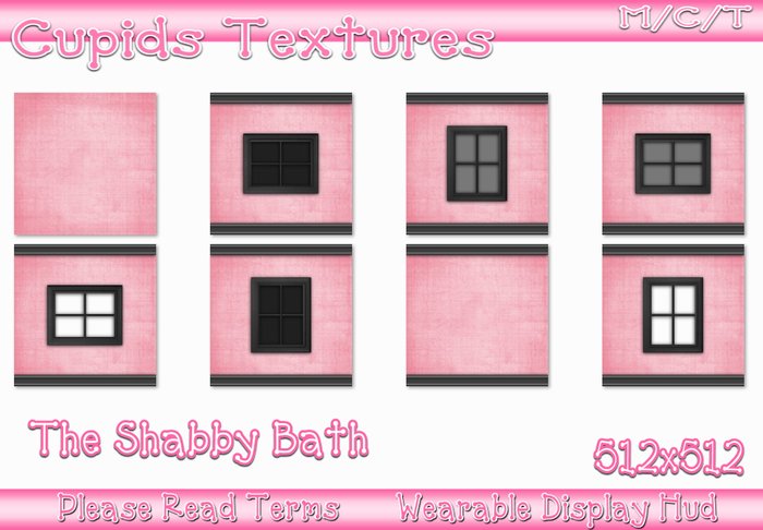 8 THE SHABBY BATH Textures