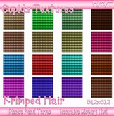 16 KRIMPED HAIR Textures