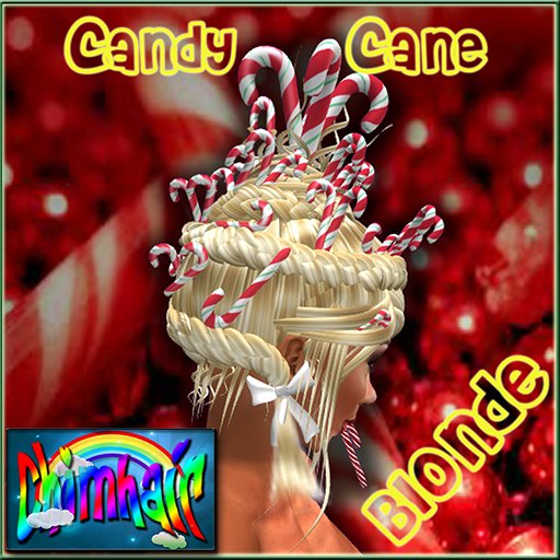 %.:ChimHair:.% Candy Cane Blond