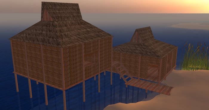 Tahiti Double Hut Boxed