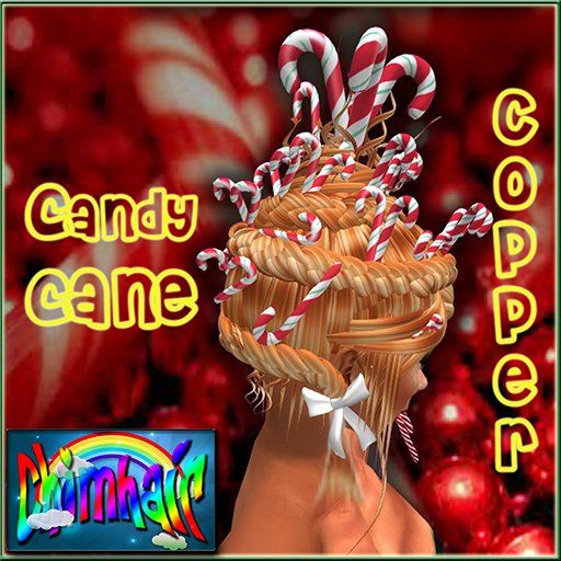 %.:ChimHair:.% Candy Cane copper