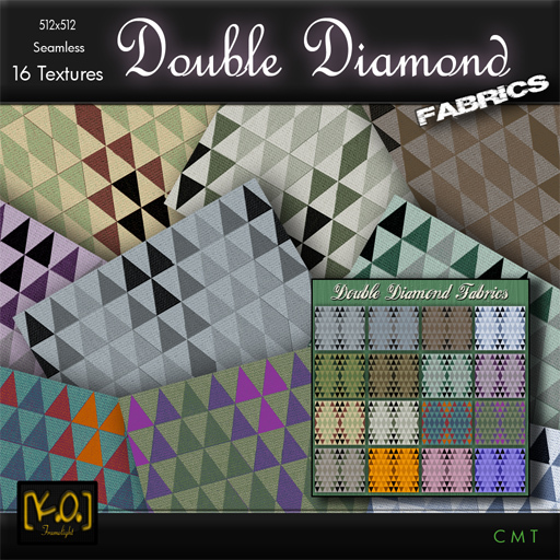 [K.O.] - Double Diamond Fabrics - 16 Textures