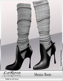 LaRosa Shoes Mexico Boots Only Black Edition