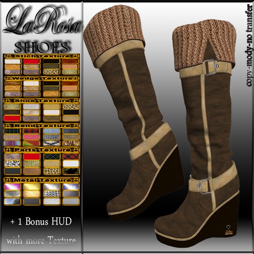 LaRosa Moscow Wedge Boots HUD 