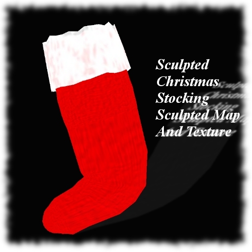 Sculpted Christmas Stocking