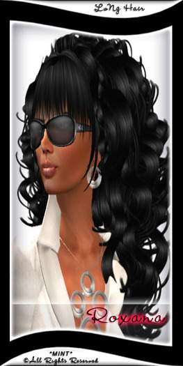 *MINT* Roxana Hair Black