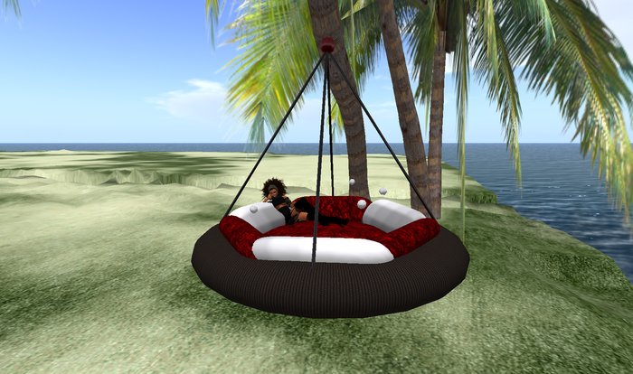 relax beach swing