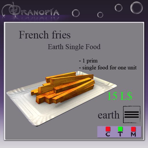 Dranopia 1 French Fries (birth element Earth) 