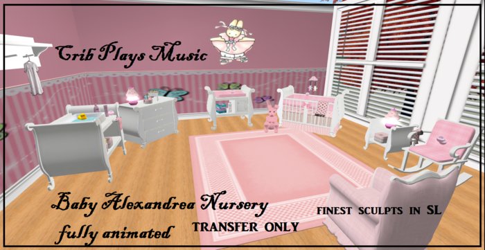 BABY ALEXANDREA NURSERY (boxed)