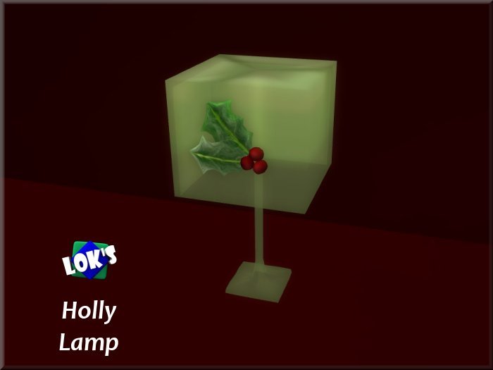Lok's Holly Lamp