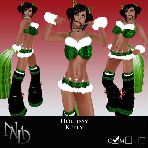 .:[NMD]:. Holiday Kitty (Green) Box