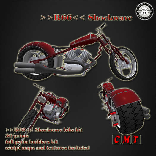 R66 Shockwave bike kit 