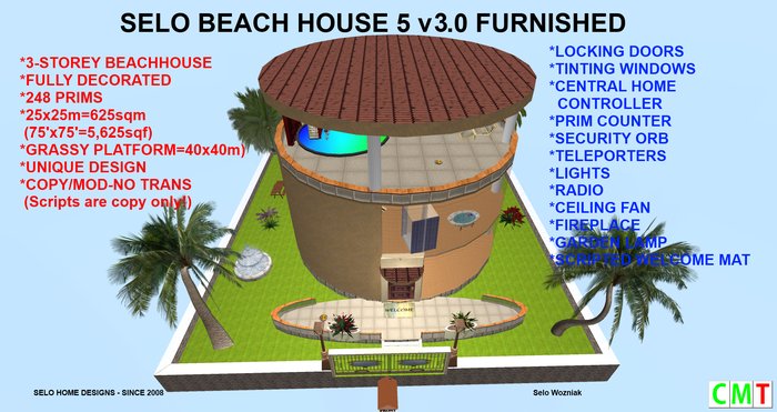 SELO BEACH HOUSE 5 v3.0 FURNISHED (MP)