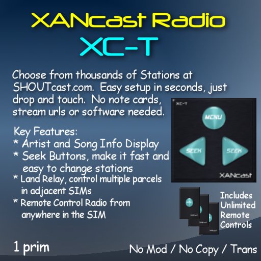 XANcast Radio - XC-T - SL Land Radio 