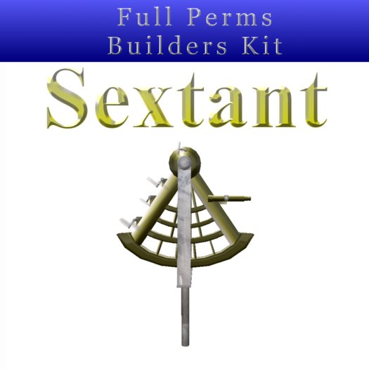 Antique Sextant Builders Kit -Boxed