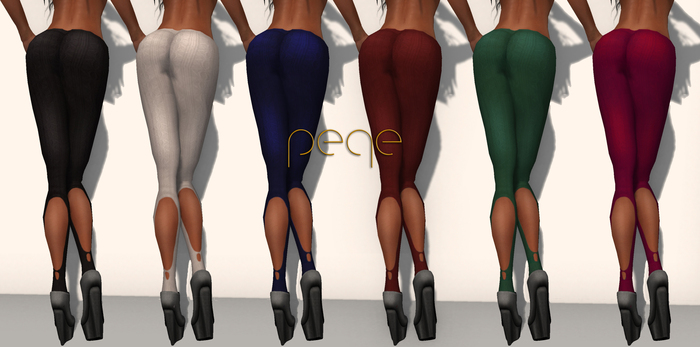 Peqe - Cutout Tights_Navy