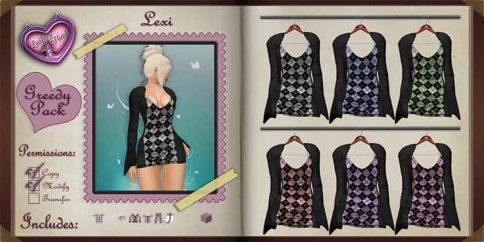 .:LH:. Lexi Greedy Pack (Wear & Click)