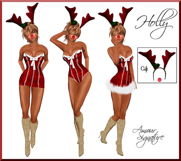 Amour Signature - Holly Outfit - Red