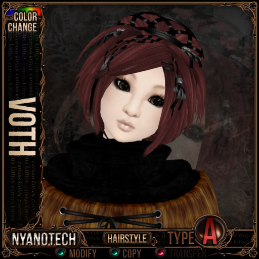 =^.^= Curious Kitties - Color Change Hair - Nyanotech [Type A] - Voth V3