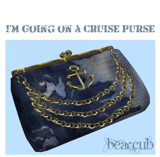 :BearCub: I'm Going on a Cruise Purse PROMO GIFT