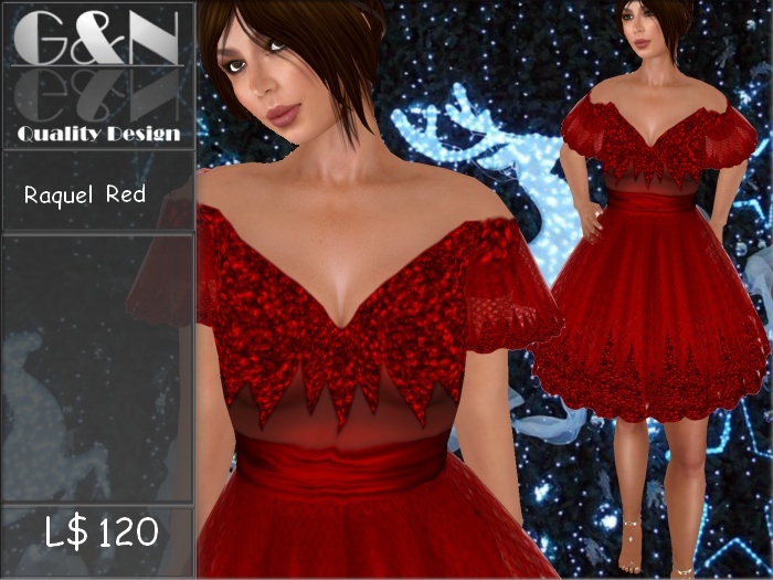 G&N Quality Design Raquel Dress Red