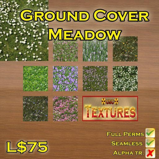 USC Textures - Ground Cover - Meadow 