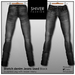 SHIVER - Classic Jeans Black - sculpted Leg