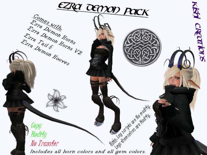 Kishi Creations- Ezra Pack